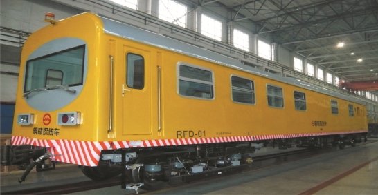 上海地铁探伤车