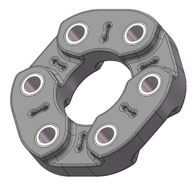 弹性万向联轴器