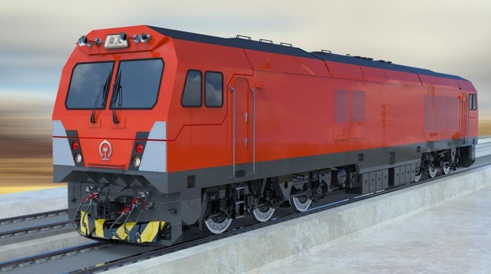 Network Control System for 4400 HP AC Traction Freight Diesel Locomotive