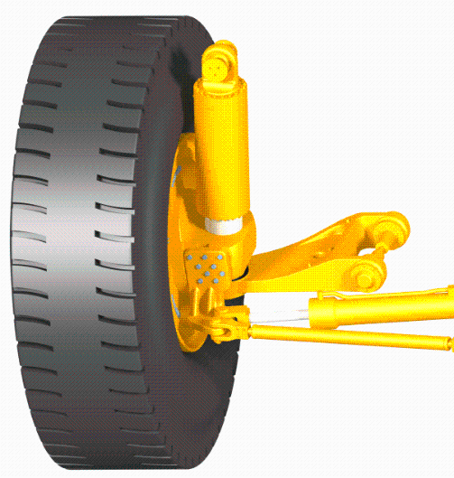 Hydro-pneumatic suspension